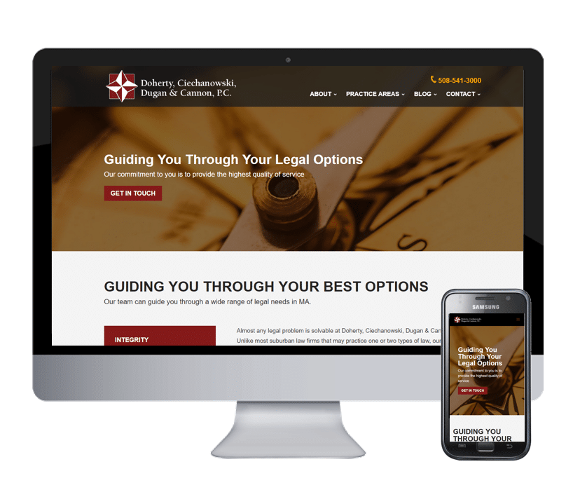 law firm website design