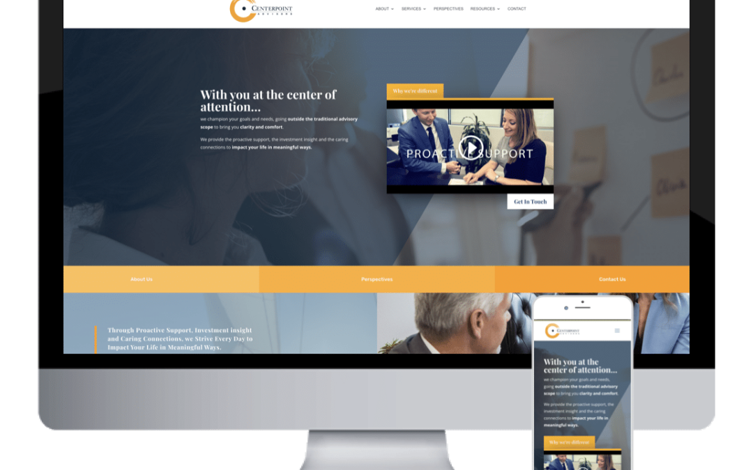 Website Design for Centerpoint Advisors of Needham, MA