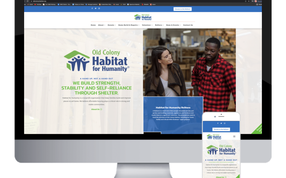 Website Design for Habitat for Humanity