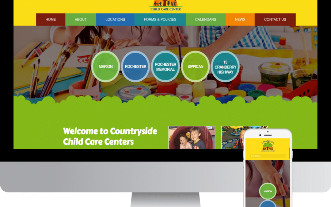 Website Design for Countryside Child Care | Rochester, MA