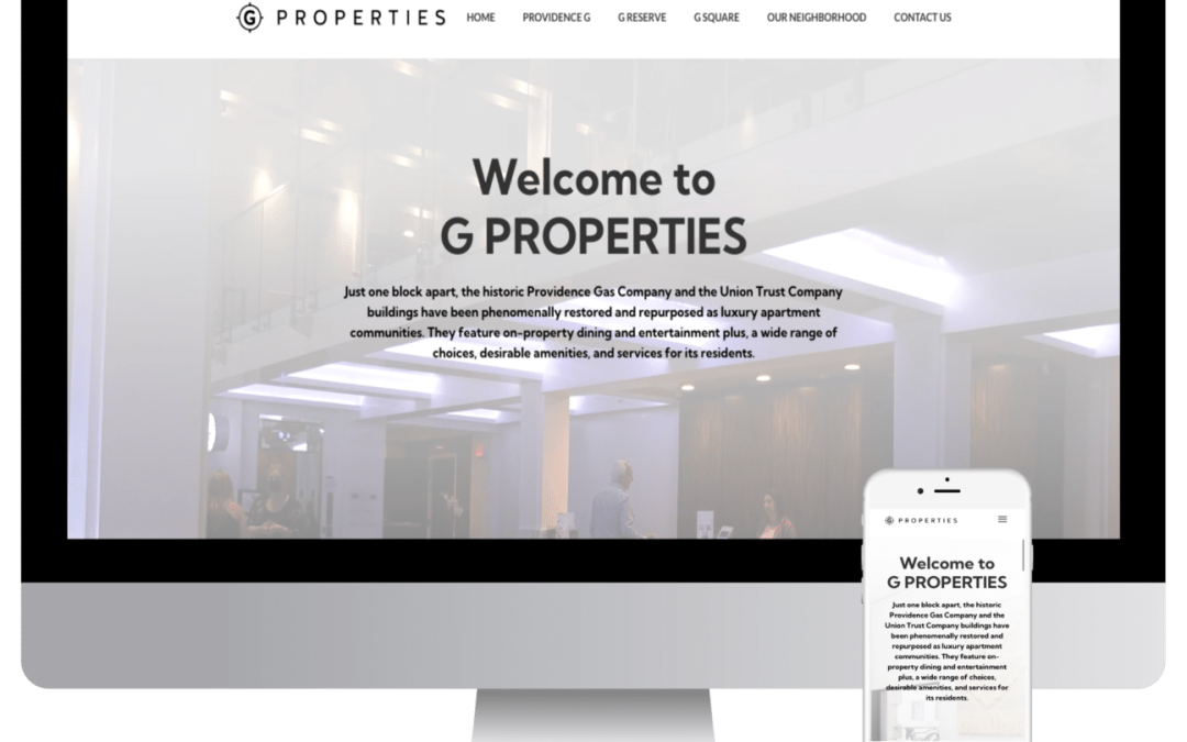 Website Design for The Providence G | Providence, RI