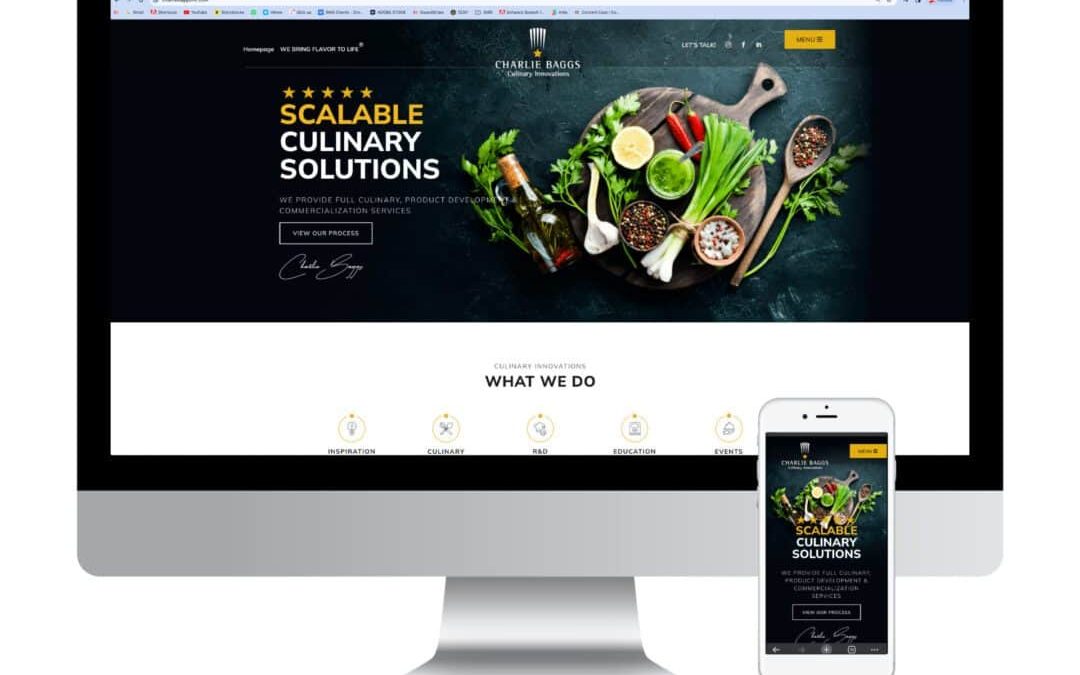 Client Spotlight: Charlie Baggs Culinary Innovations