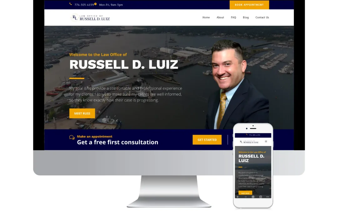 Law Office of Russel D Luiz Web Design