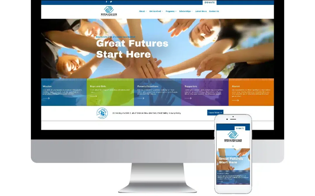 Boys & Girls Club Web Design