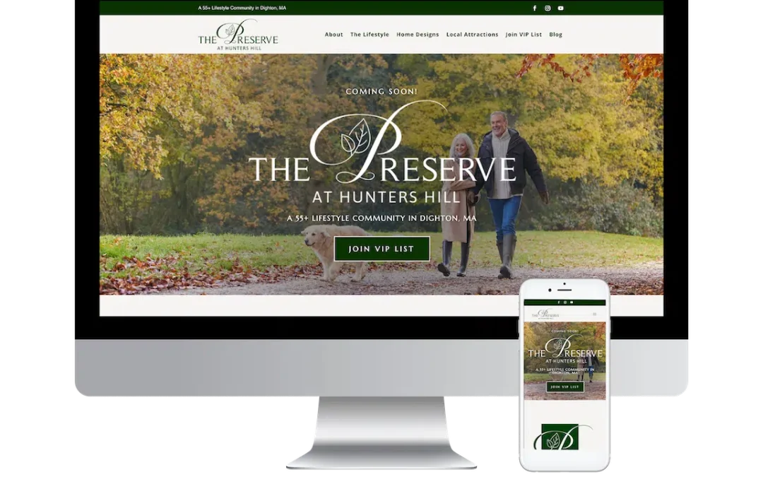 The Preserve at Hunters Hill Web Design