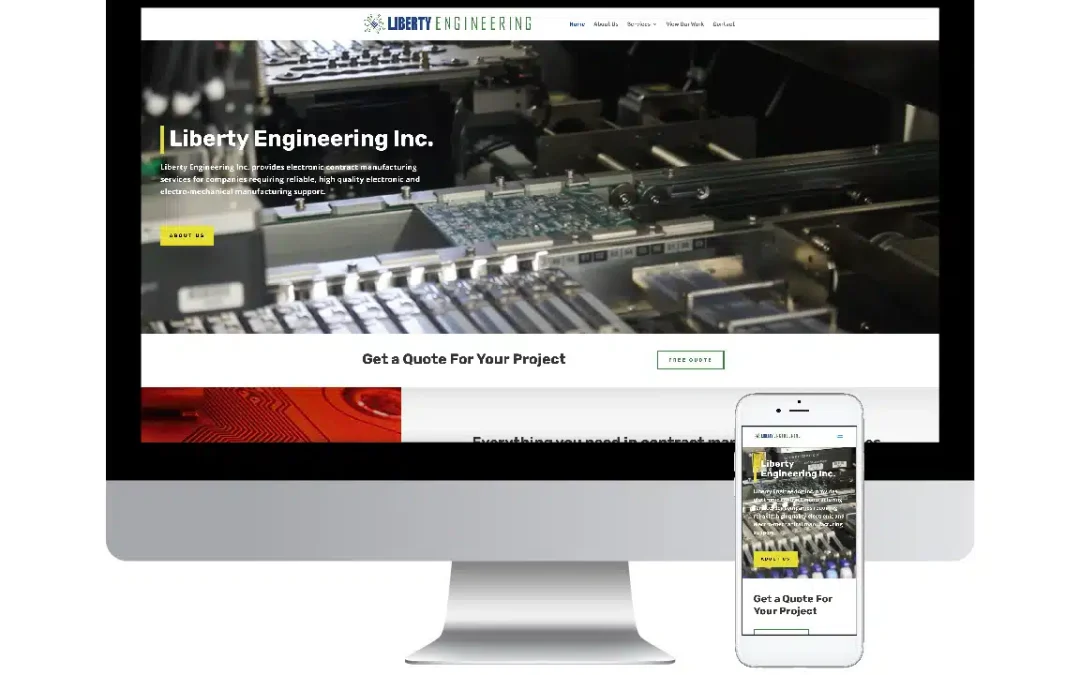 Liberty Engineering Web Design