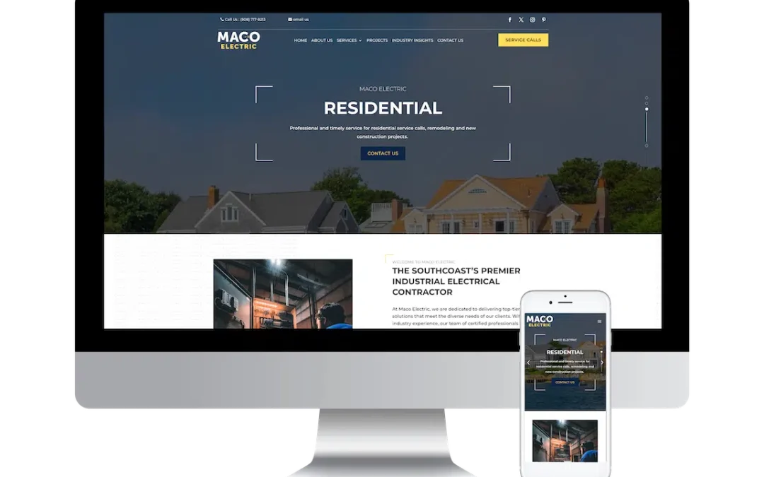 MACO Electric Web Design