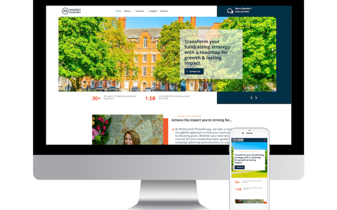McDermott Philanthropy Web Design