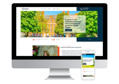 McDermott Philanthropy Web Design