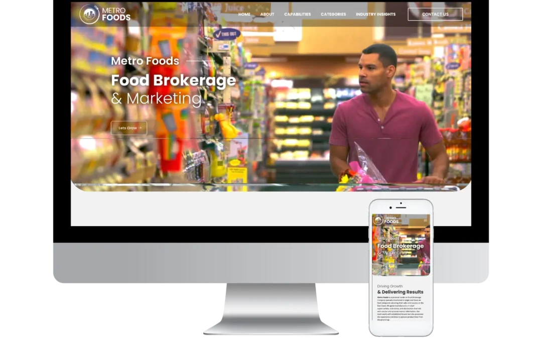 Metro Foods Web Design