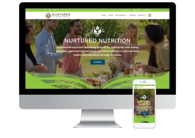 Nurtured Nutrition Web Design
