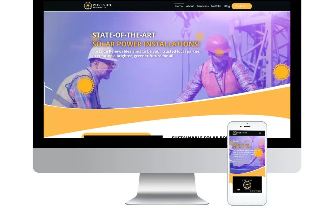 Portside Renewables Web Design