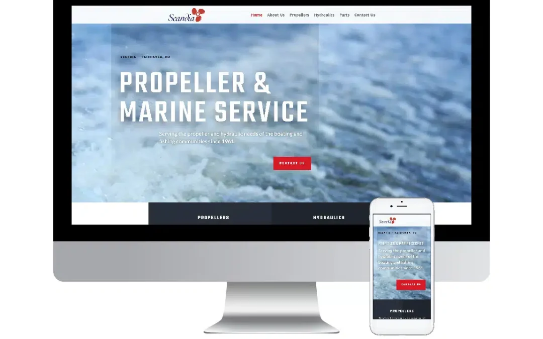 Scandia Propeller Web Design
