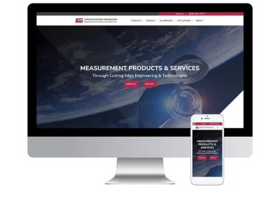 Sensing Systems Corp. Web Design