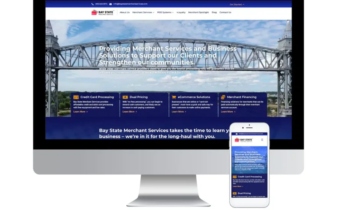 Bay State Merchant Services Web Design