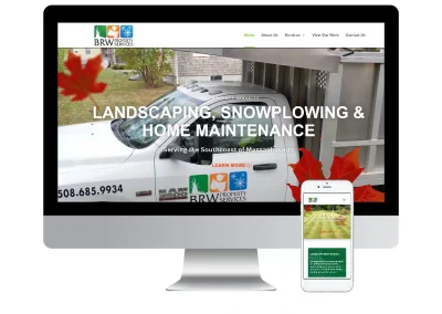 BRW Property Services Web Design