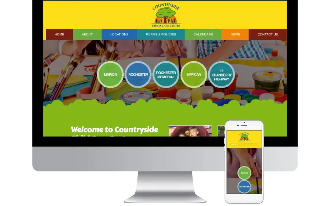 Countryside Child Care Web Design