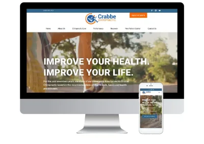 Crabbe Chiropractic Web Design