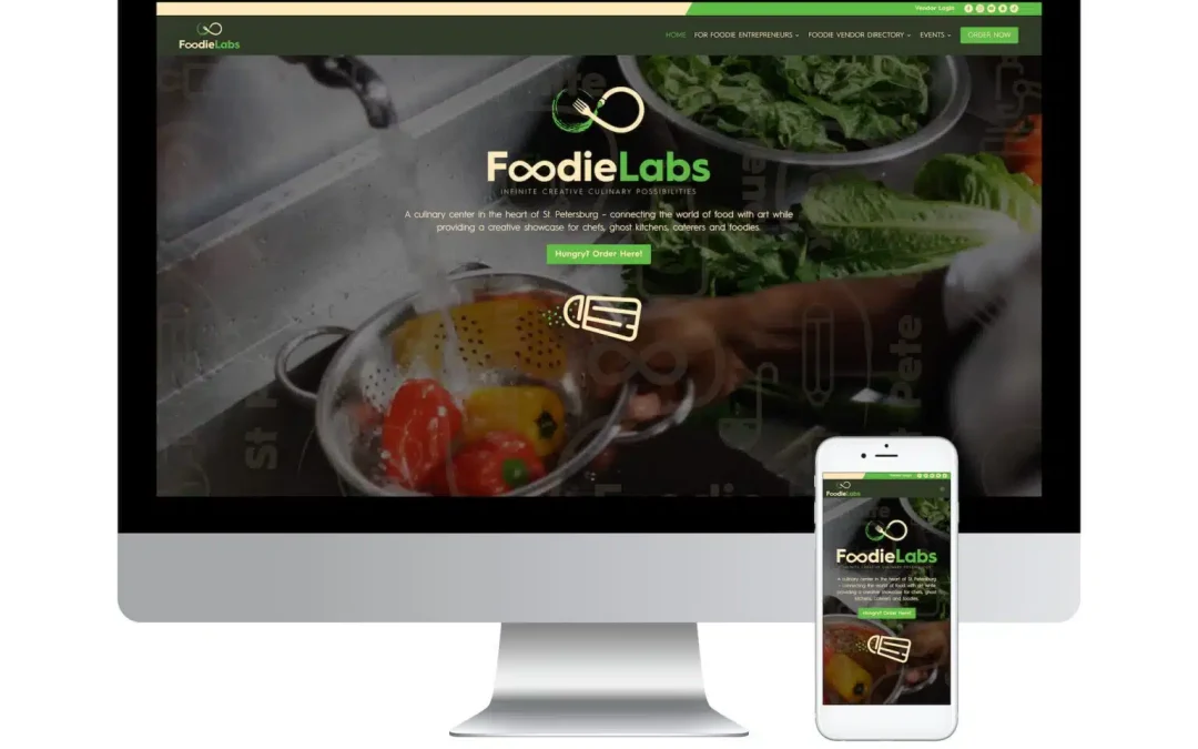 Foodie Labs Web Design