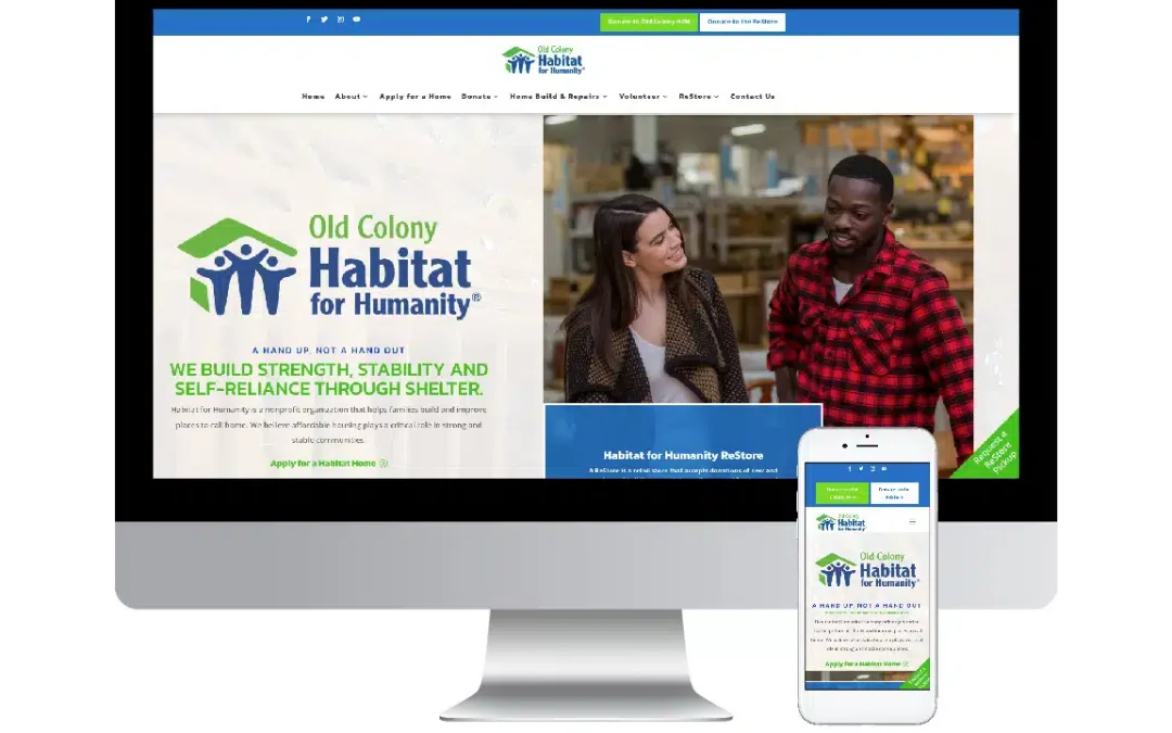 Old Colony Habitat for Humanity Web Design