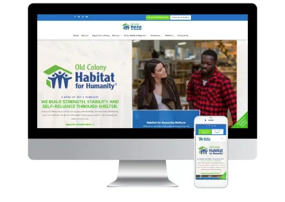 Old Colony Habitat for Humanity Web Design