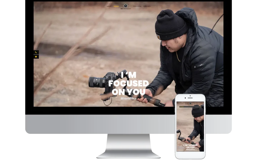 Flicc Photography Web Design