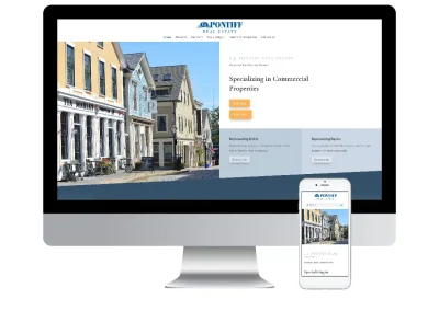 Pontiff Real Estate Web Design