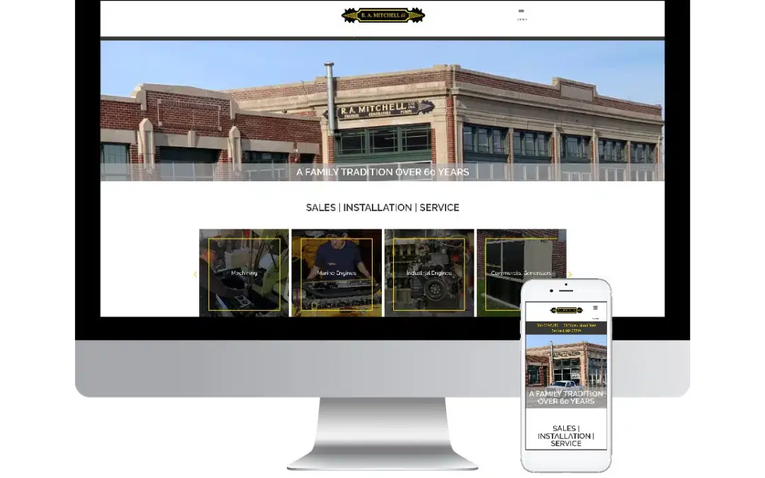 RA Mitchell Web Design